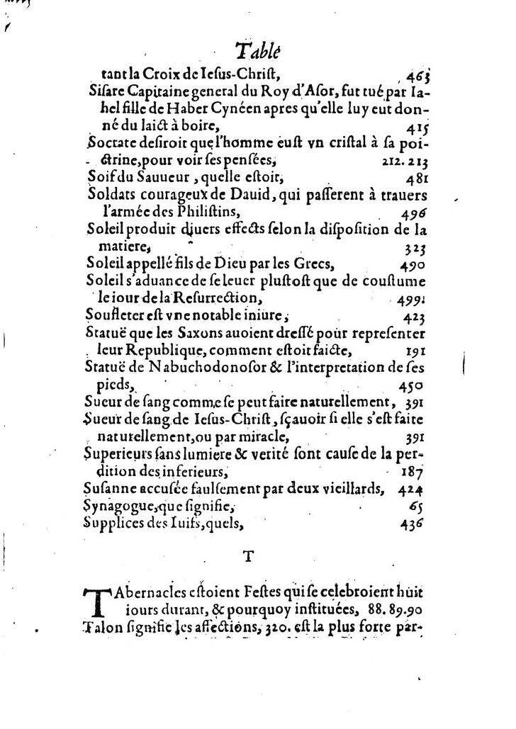 1607 - Nicolas Du Fossé - Trésor quadragésimal - T 02 - BM Lyon 1607 - Nicolas Du Fossé - Trésor quadragésimal - T 02 - BM Lyon