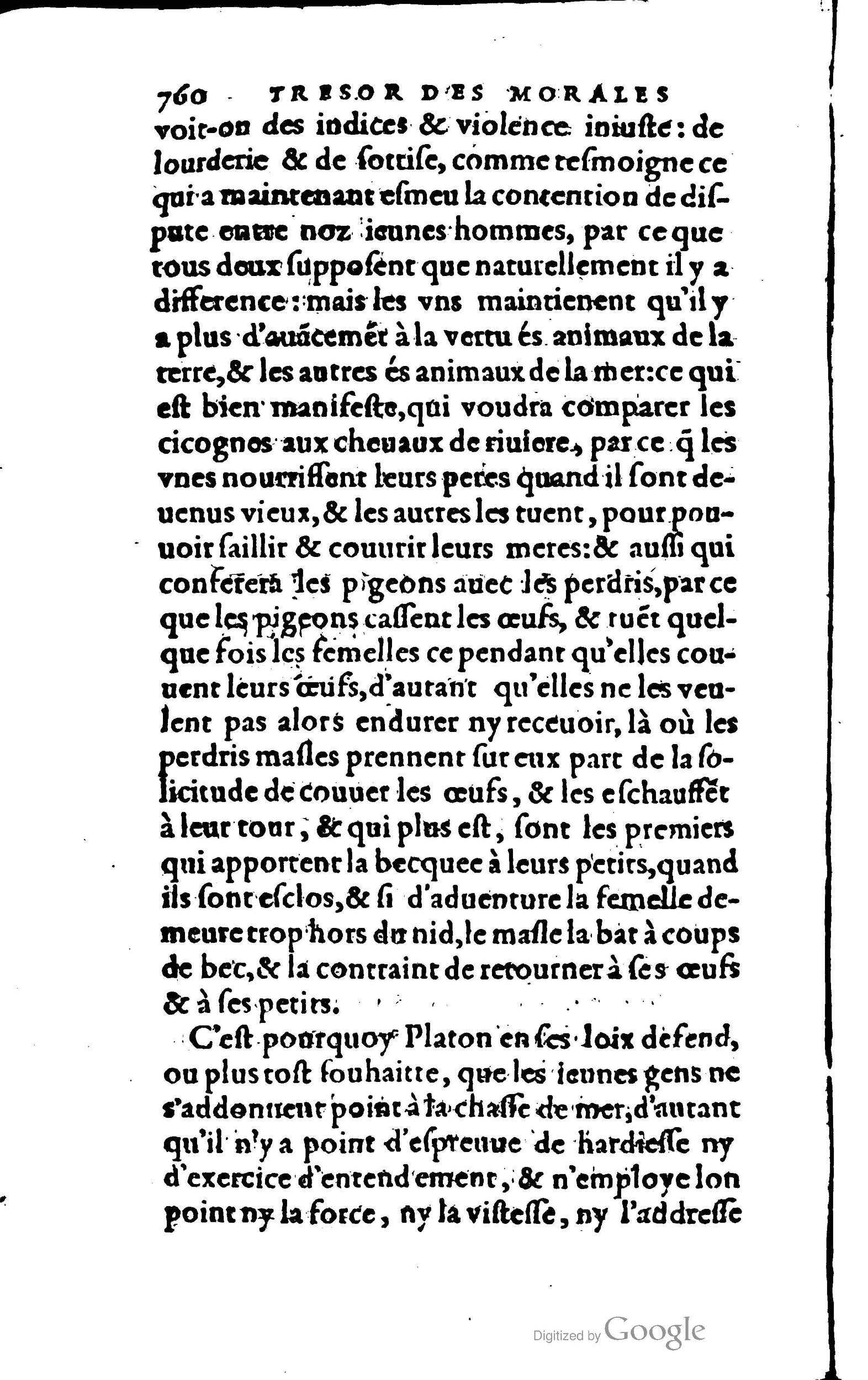 1578 - Jean Poupy - Trésor des morales de Plutarque - BSB Munich