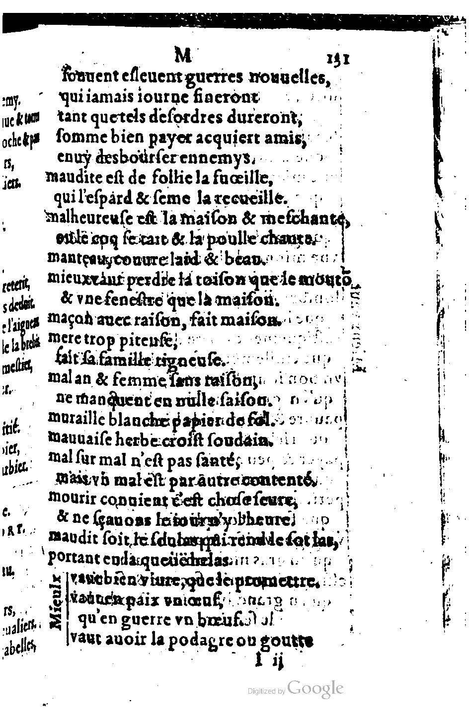 1582 - Nicolas Bonfons - Trésor des sentences dorées - BM Lyon 1582 - Nicolas Bonfons - Trésor des sentences dorées - BM Lyon