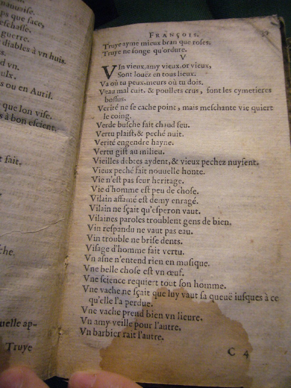 1617 - François Lefebvre - Trésor de sentences dorées et argentées - BnF Tolbiac