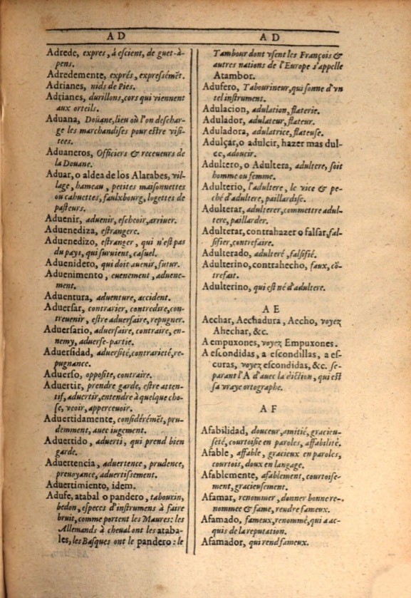 1607 - Marc Orry - Trésor des deux langues espagnole et française (Première et Seconde parties) - ÖNB Wien