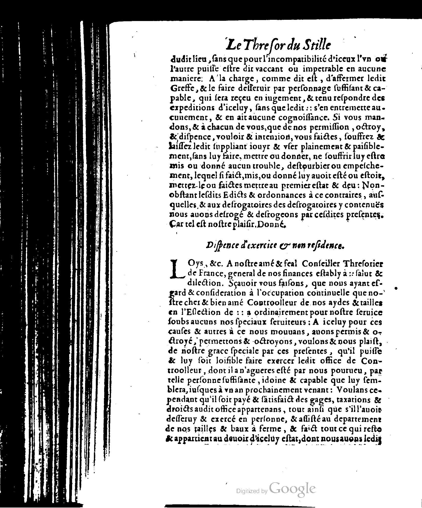 1614 - Jean Richer - Trésor du nouveau style et protocole de la chancellerie de France - BSB Munich