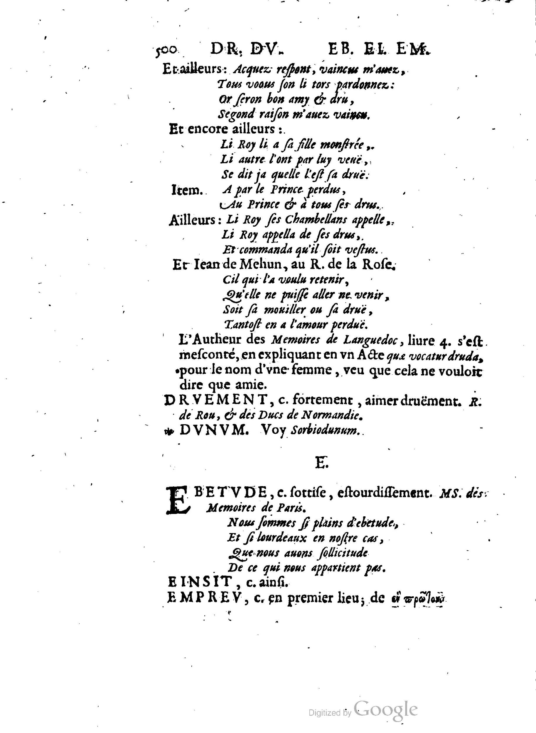 1655 - Augustin Courbé - Trésor de recherches et antiquités gauloises et françaises - BM Lyon