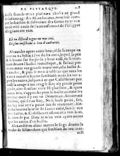 1574 - Benoît Rigaud - Trésor des vies de Plutarque - Avignon