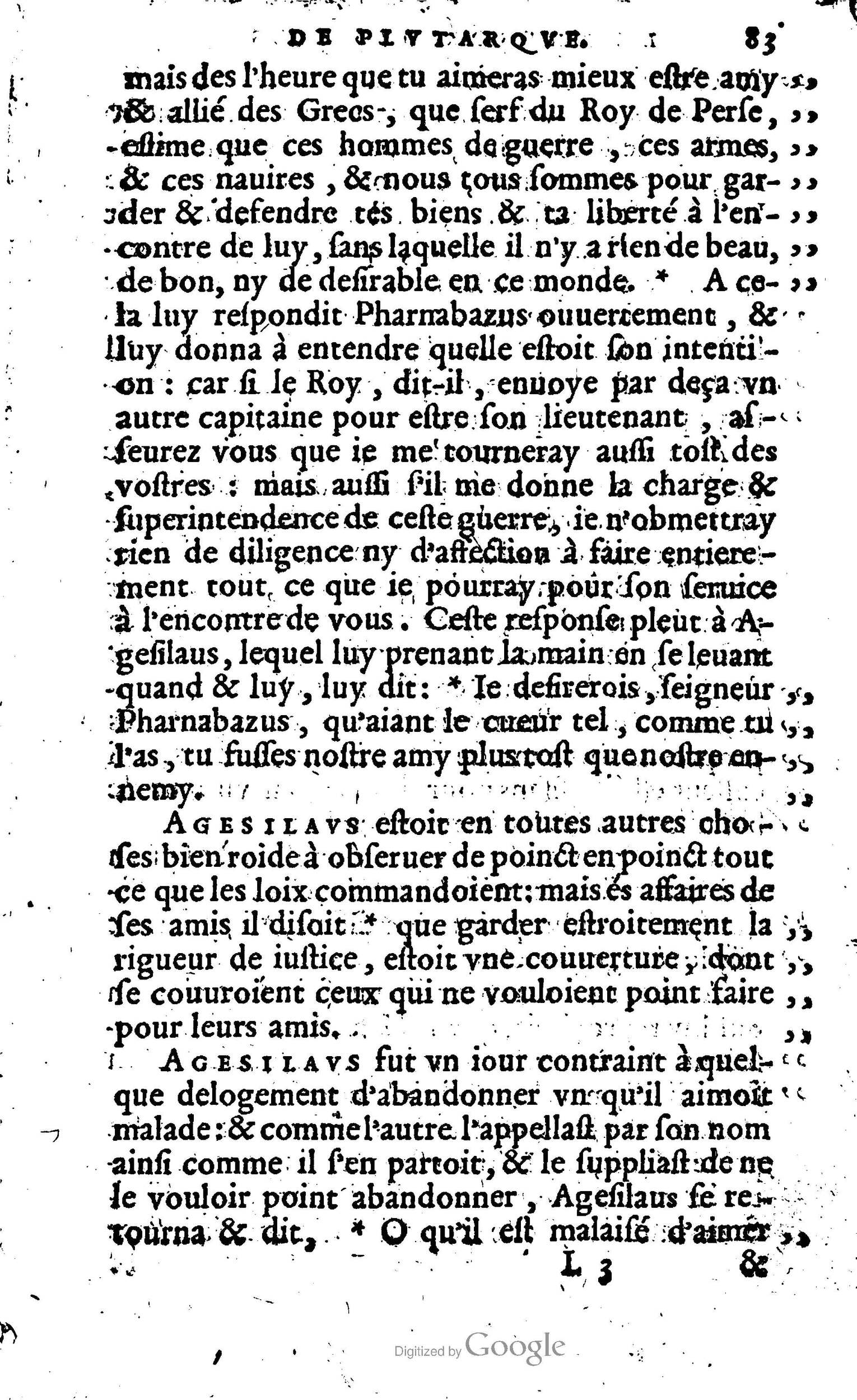 1568 - Willem Silvius - Trésor des vies de Plutarque - Anvers Plantin-Moretus