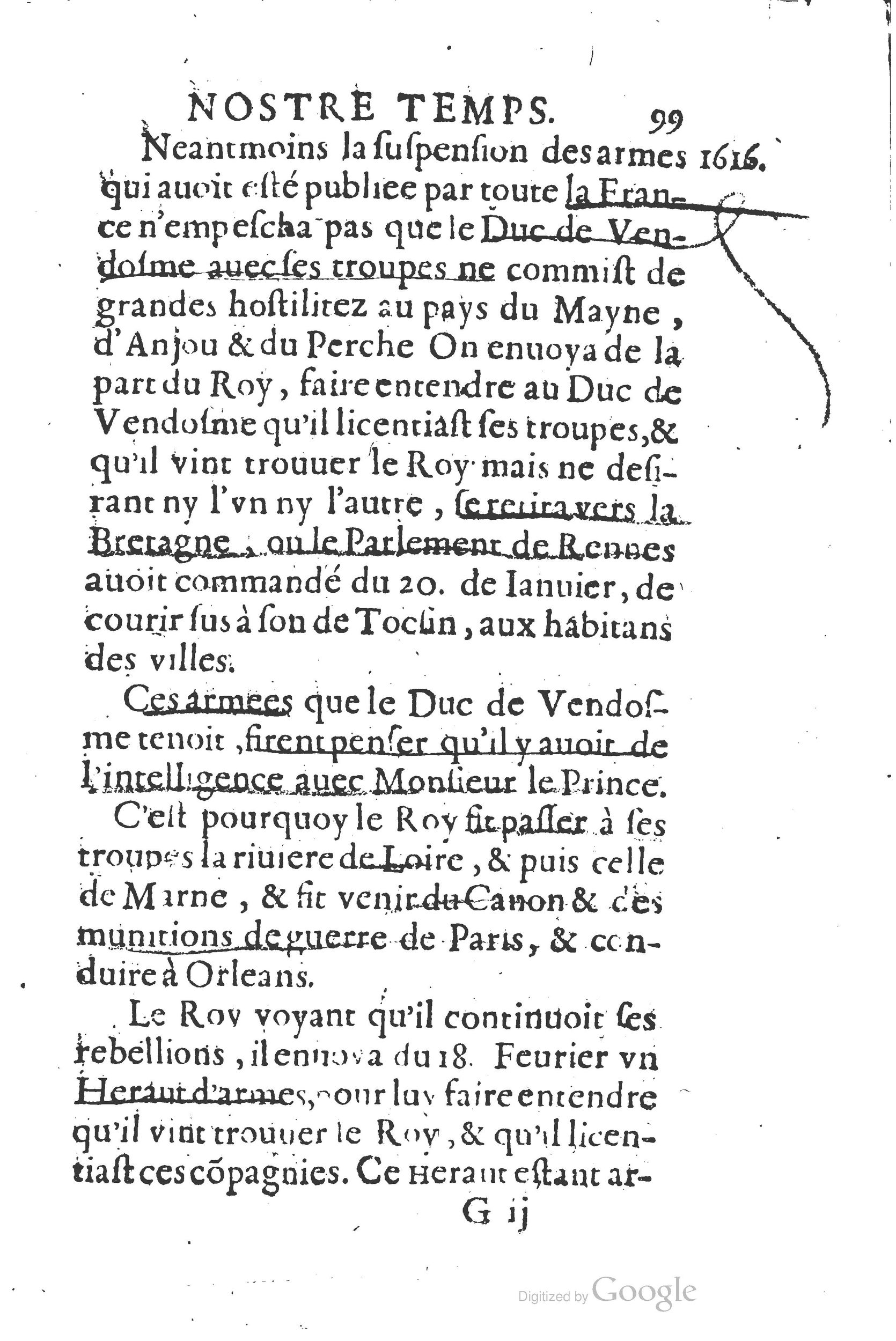 1626 - Joseph Bouillerot - Trésor de l’histoire générale de notre temps - BSB Munich