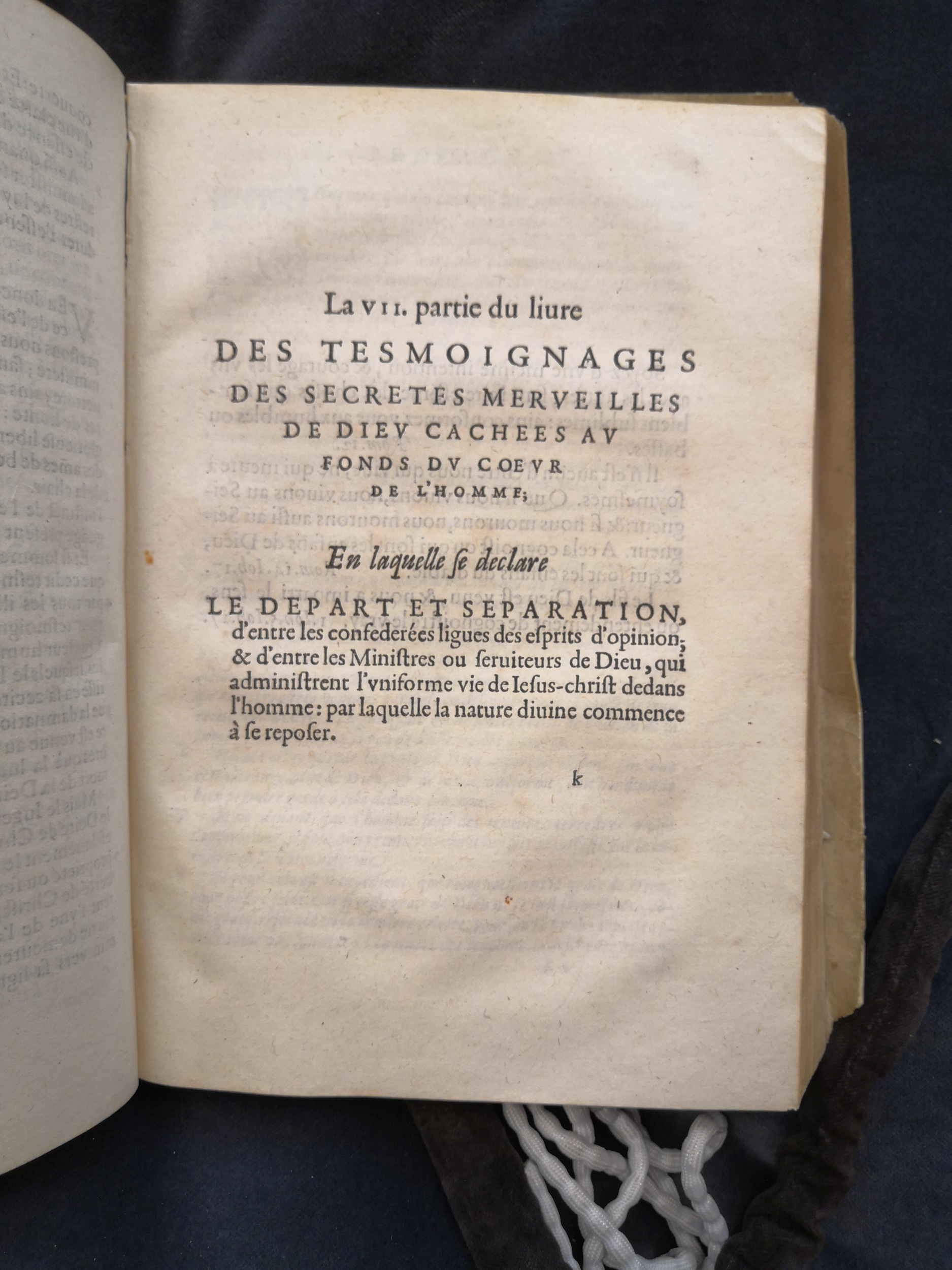 1581c. - Christophe Plantin - Le Livre des témoignages du Trésor caché au champ - Anvers Musée Plantin-Moretus