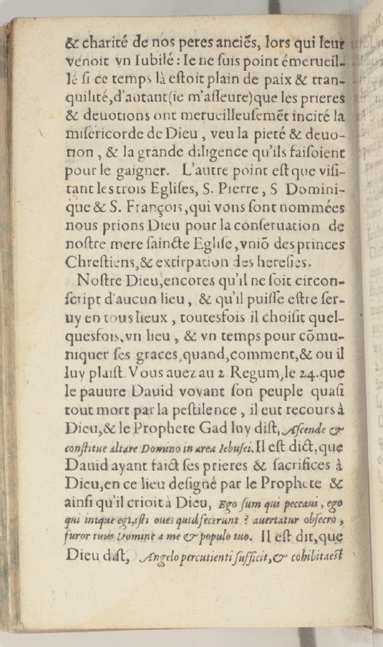 1590 - Jean Moreau - Discours du jubilé tiré du Trésor spirituel de l’Église - BnF