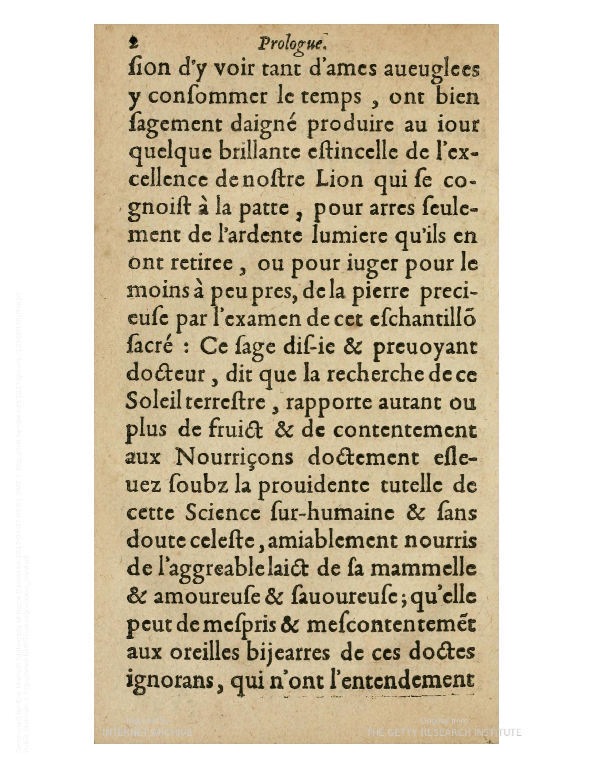 1612 - Charles Sevestre - Toison d’or ou la fleur des trésors - Getty Research Institute