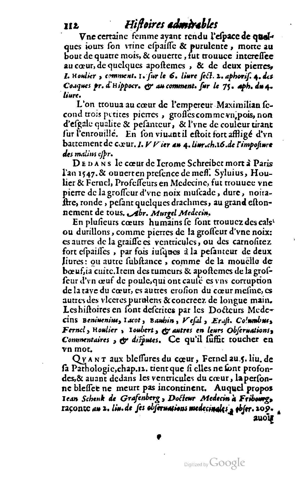 1620 - Samuel Crespin - Trésor d’histoires admirables et mémorables - BCU Lausanne