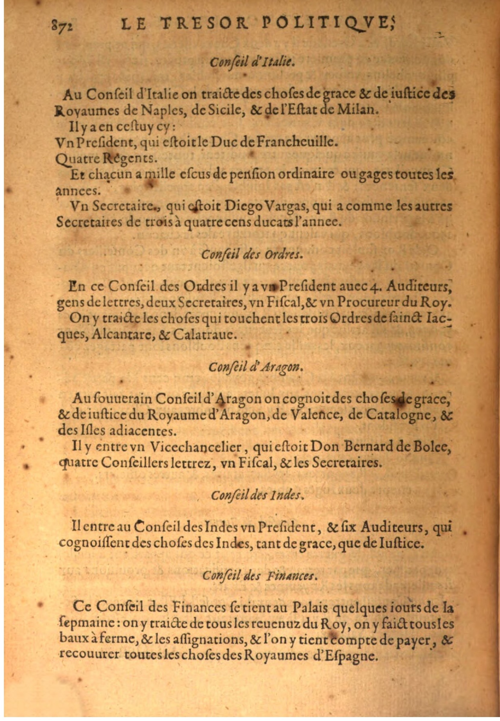 1608 - Pierre Chevalier - Trésor politique - BSB Munich