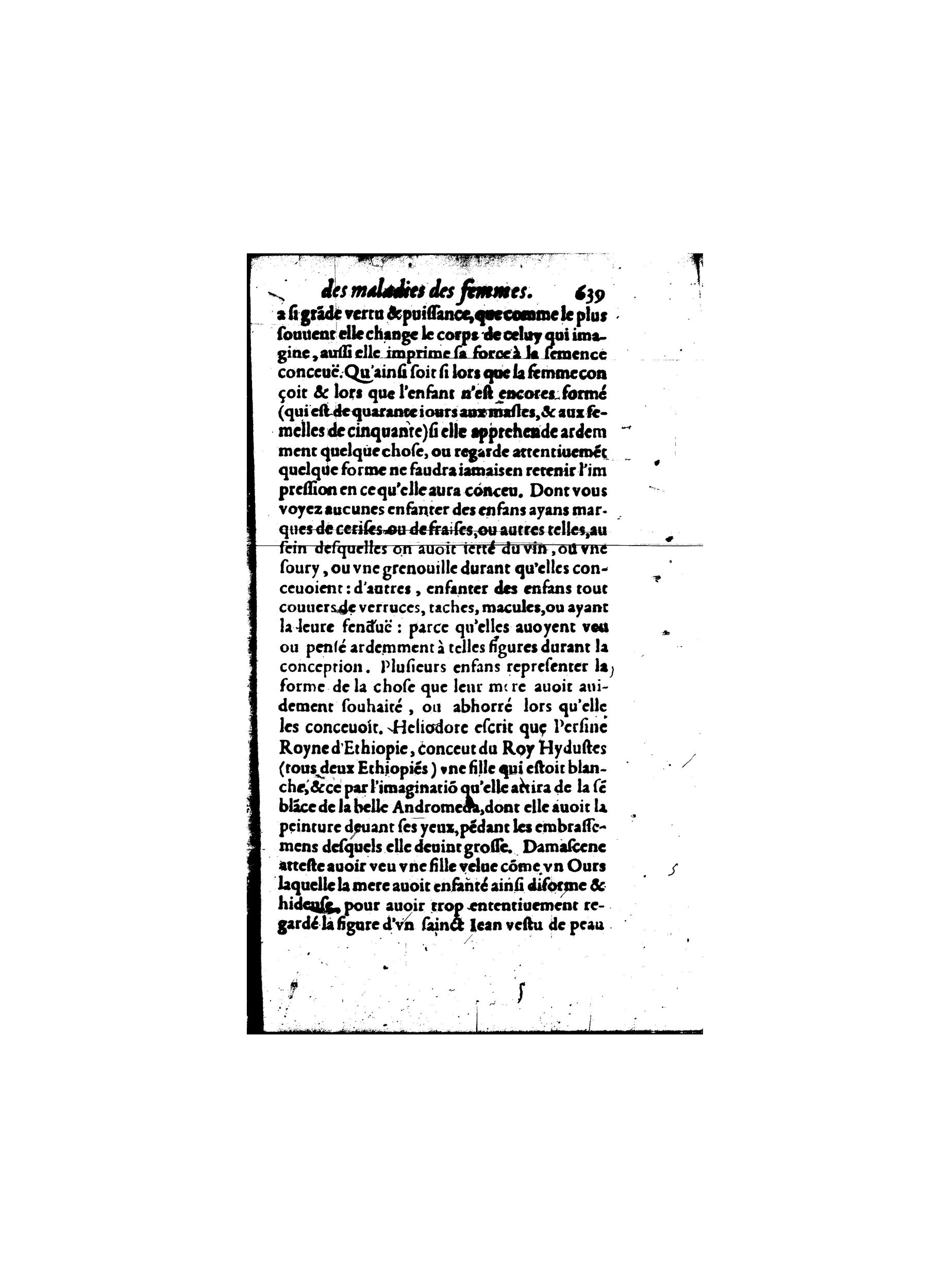 1587 - Jacques du Puis - Trésor des remèdes secrets pour les maladies des femmes - BnF