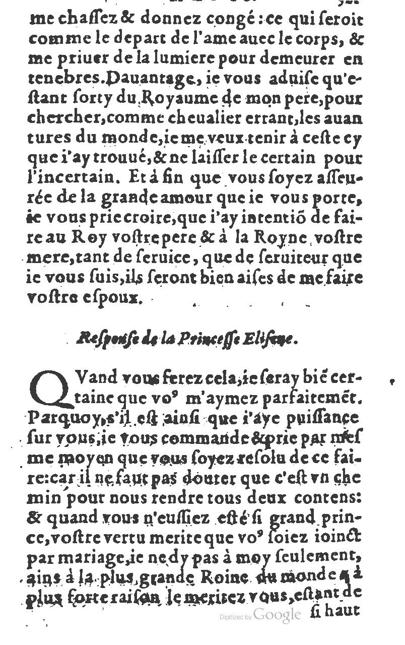 1582 - Jean Huguetan - Trésor des Amadis T. 1 - BM Lyon