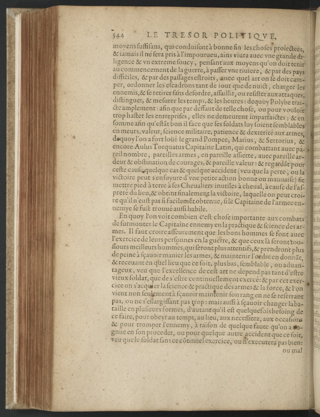 1608 - Nicolas Du Fossé - Trésor politique - BnF Tolbiac