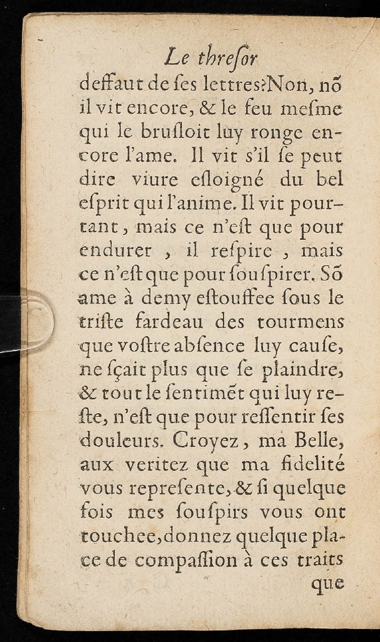 1597 - Thibaud Ancelin - Trésor d’amour - Stuttgart 1597 - Thibaud Ancelin - Trésor d’amour - Stuttgart