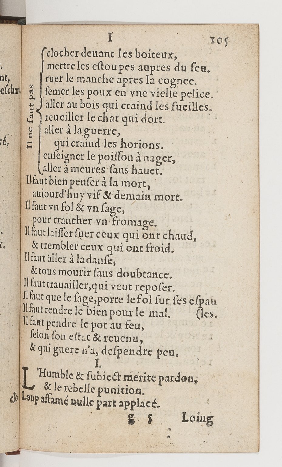 1577 - Jean d’Ogerolles - Trésor de sentences dorées - BnF Arsenal
