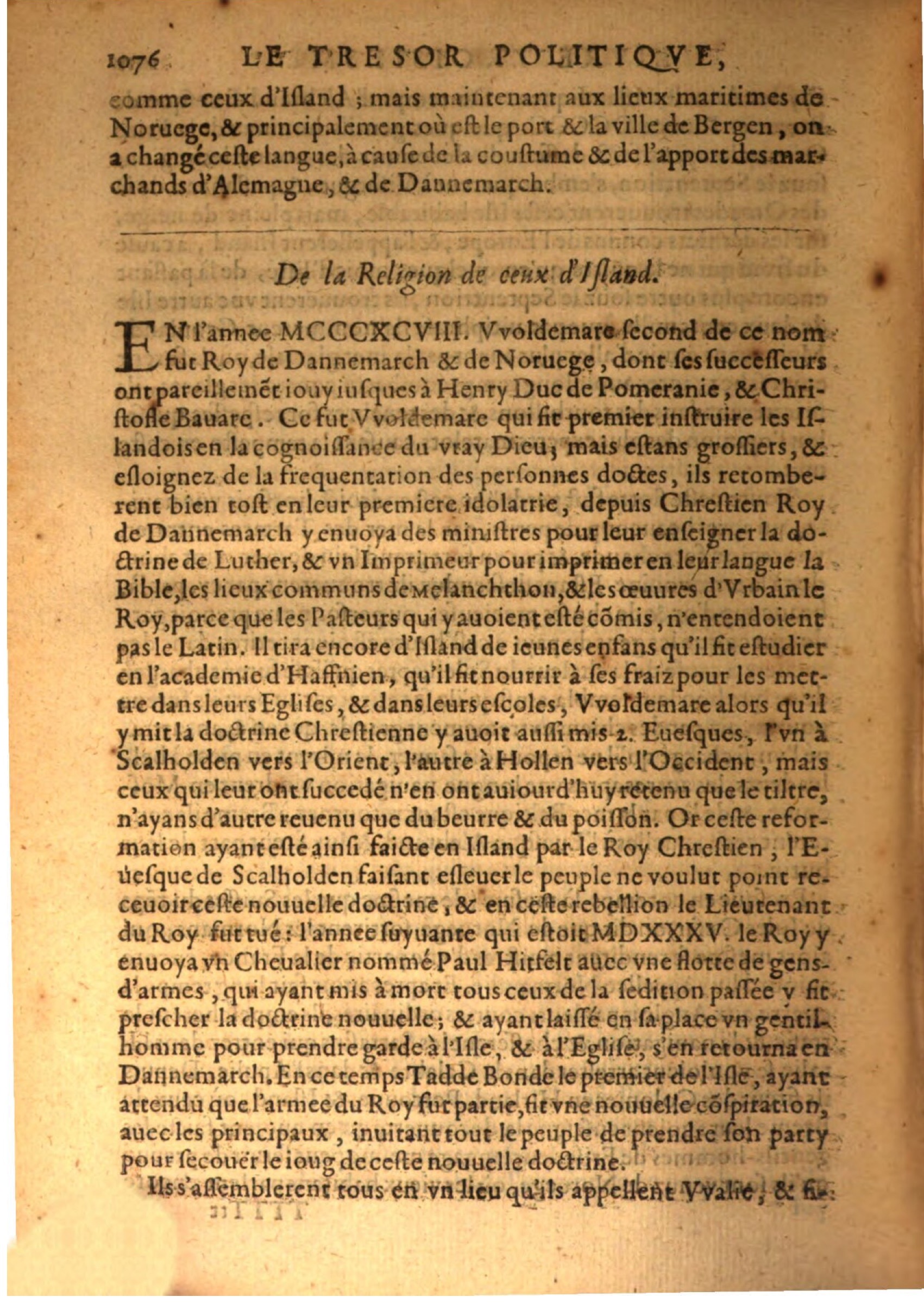 1608 - Pierre Chevalier - Trésor politique - BSB Munich