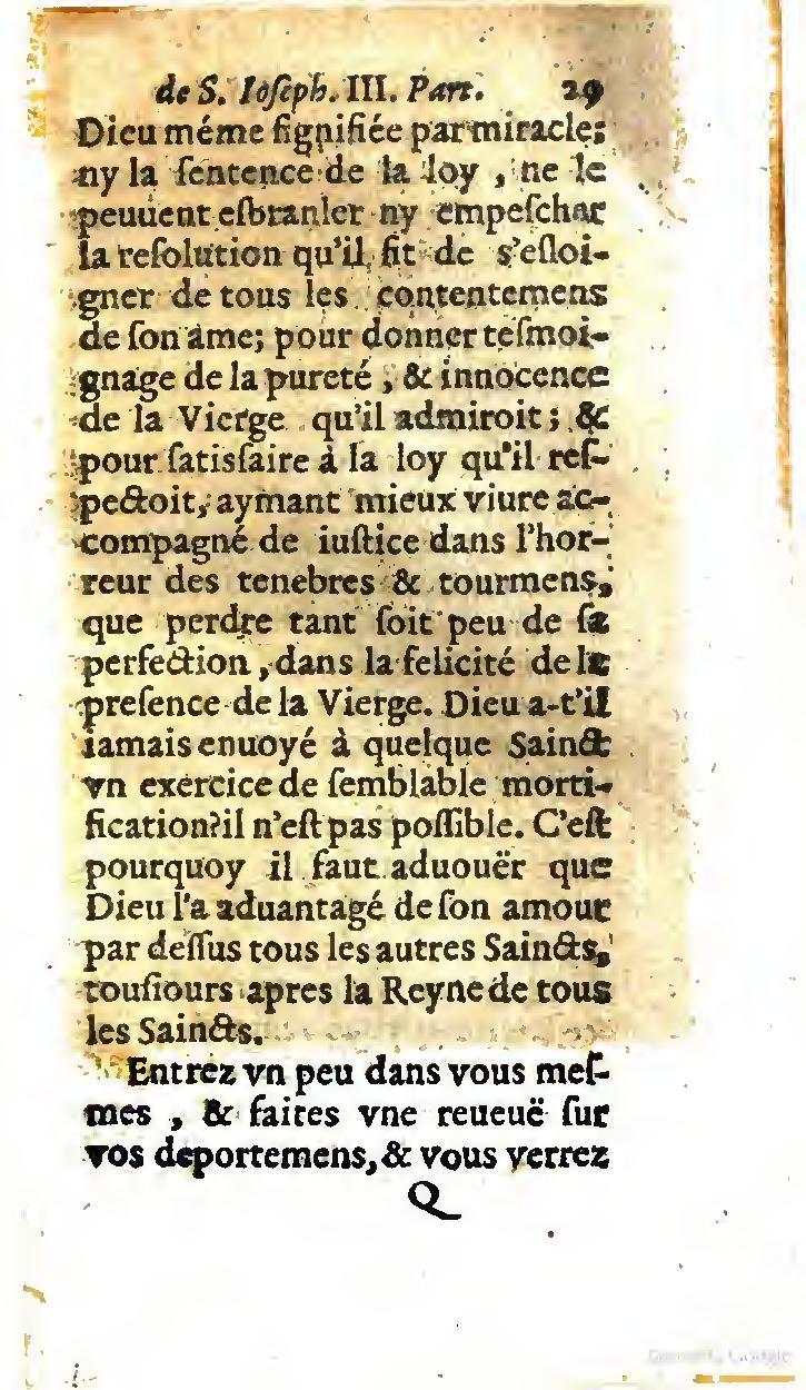 1646 - Jean Piot - Trésor inestimable de Saint-Joseph - BNC Rome