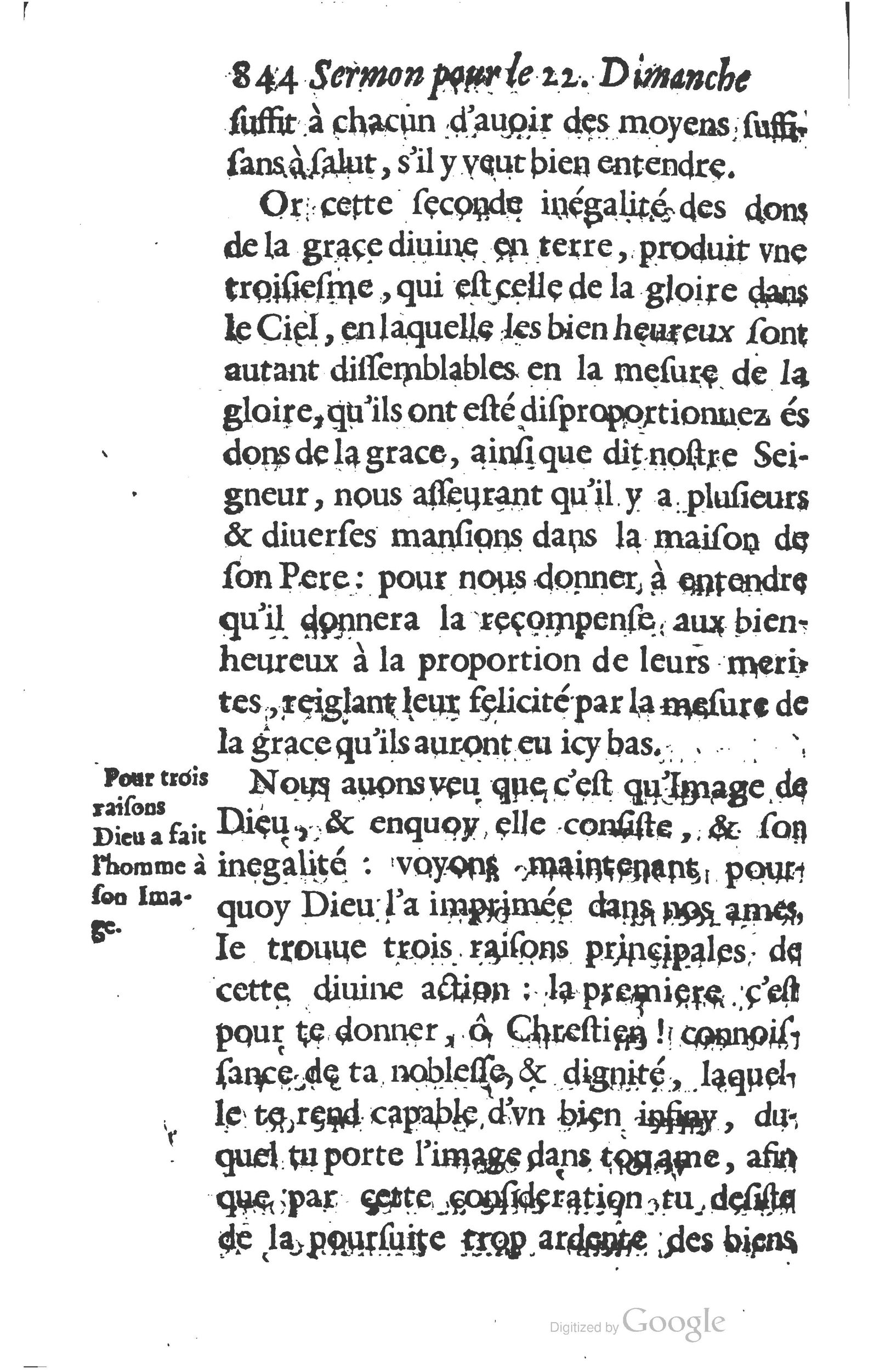 1629 - Manassés de Préaulx - Sermons ou Trésors de la piété chrétienne - BM Lyon