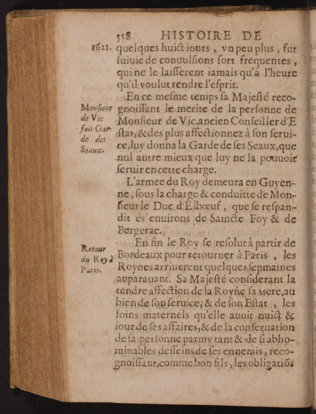 1626 - Joseph Bouillerot - Trésor de l’histoire générale de notre temps - BnF Arsenal