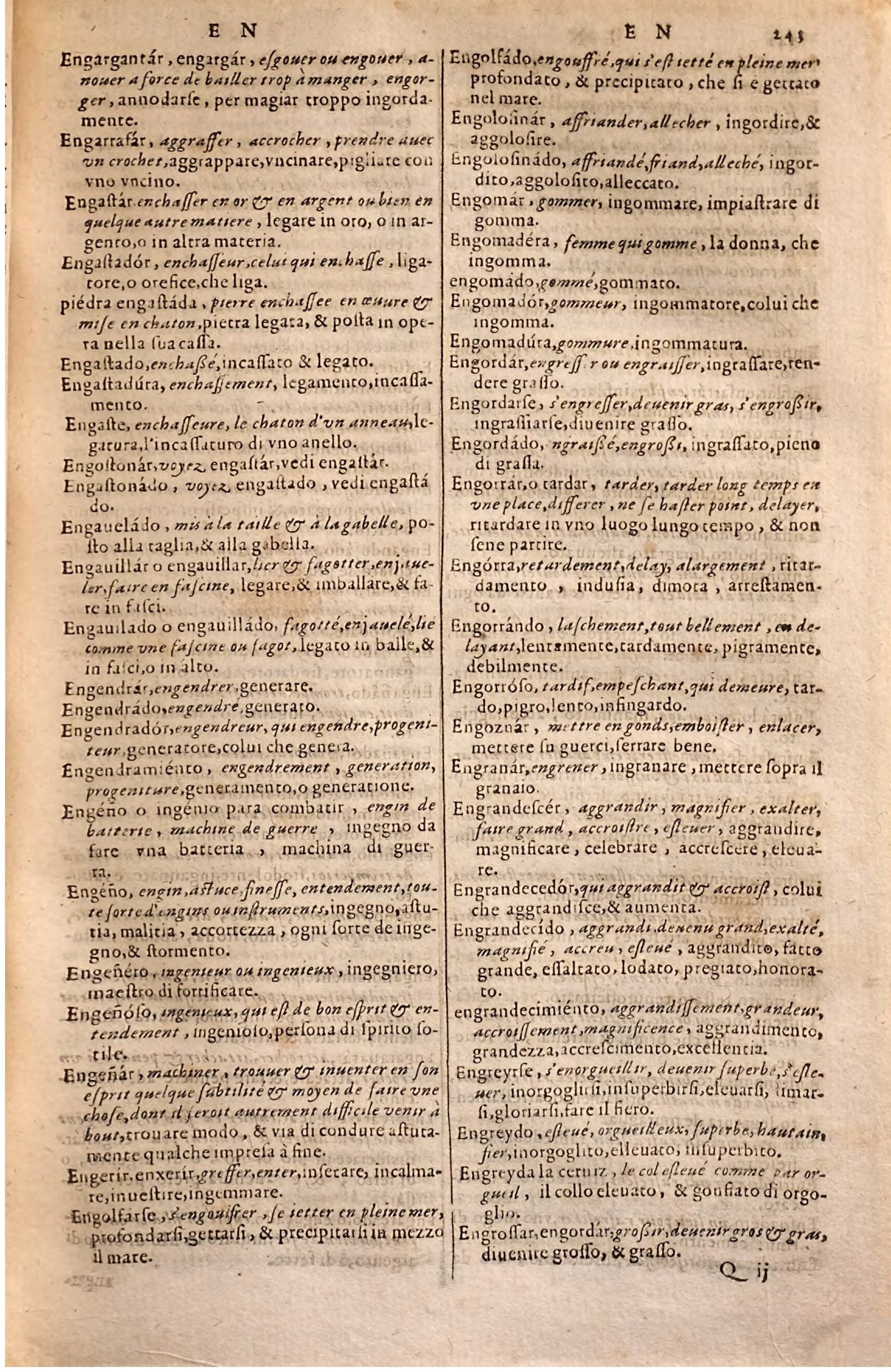 1627 - Jacques Crespin - Trésor des trois langues - Regensburg