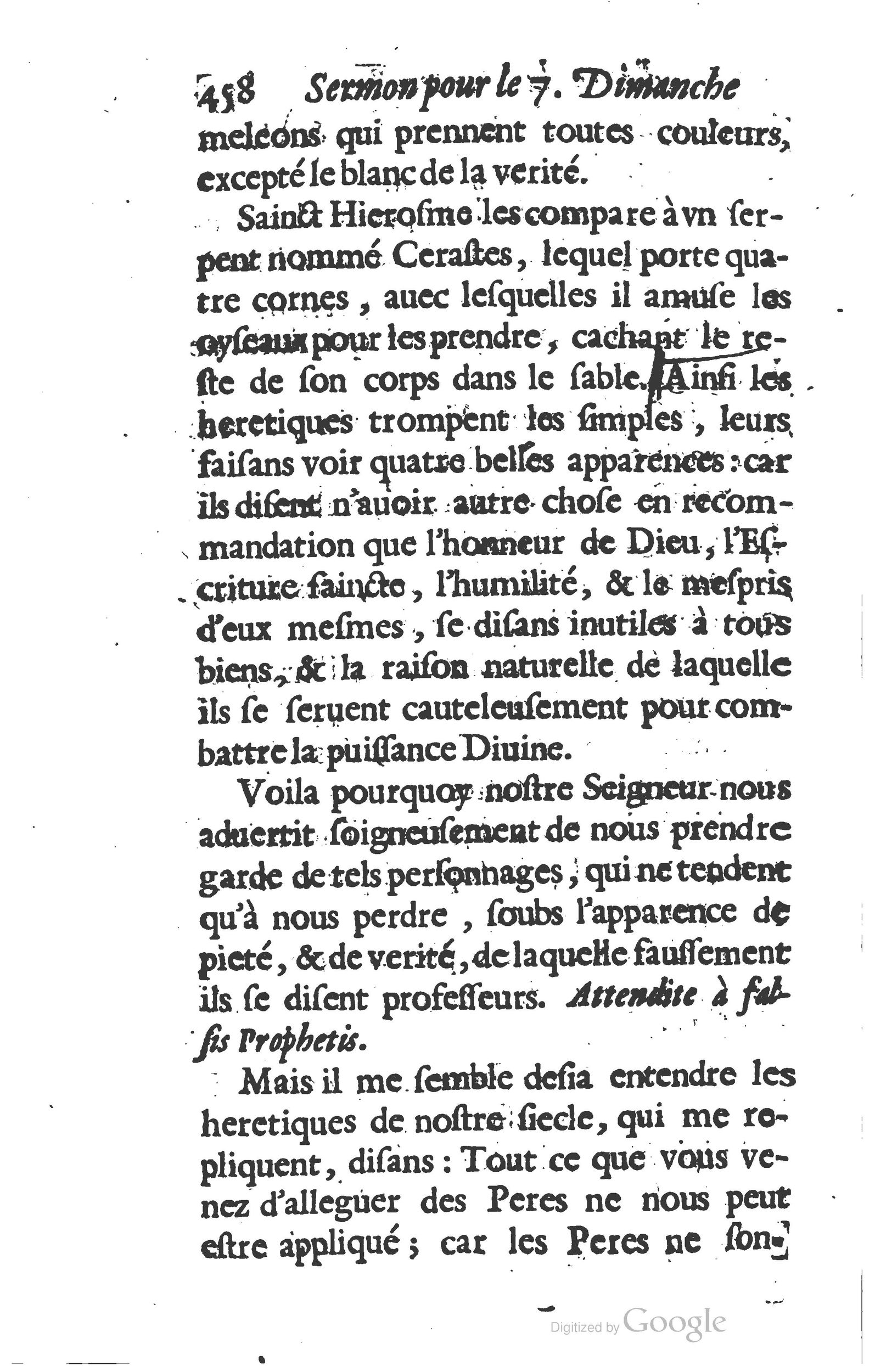 1629 - Manassés de Préaulx - Sermons ou Trésors de la piété chrétienne - BM Lyon