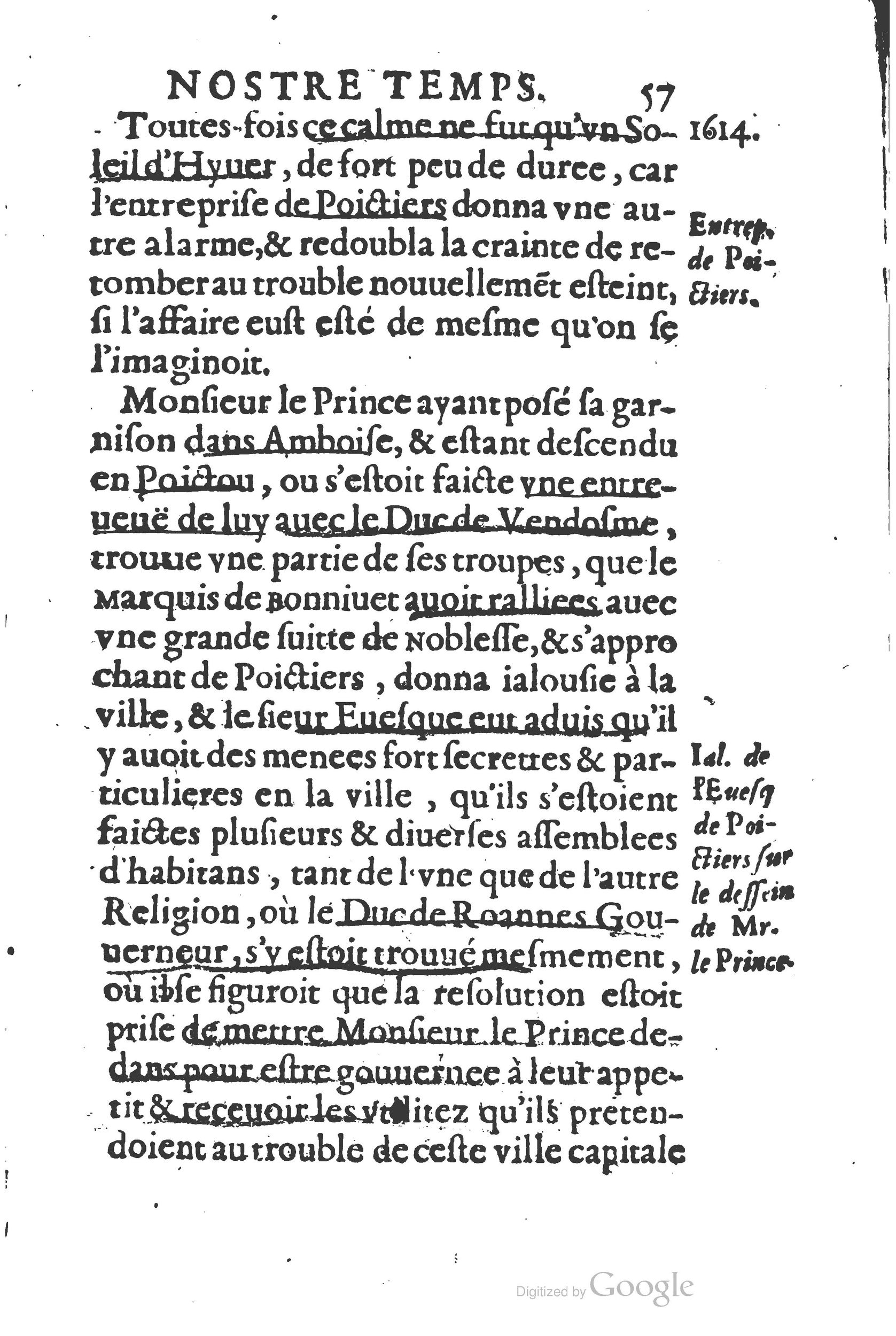 1626 - Joseph Bouillerot - Trésor de l’histoire générale de notre temps - BSB Munich