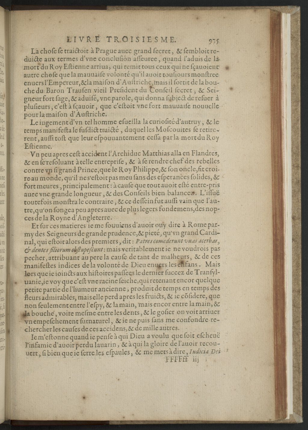 1608 - Nicolas Du Fossé - Trésor politique - BnF Tolbiac