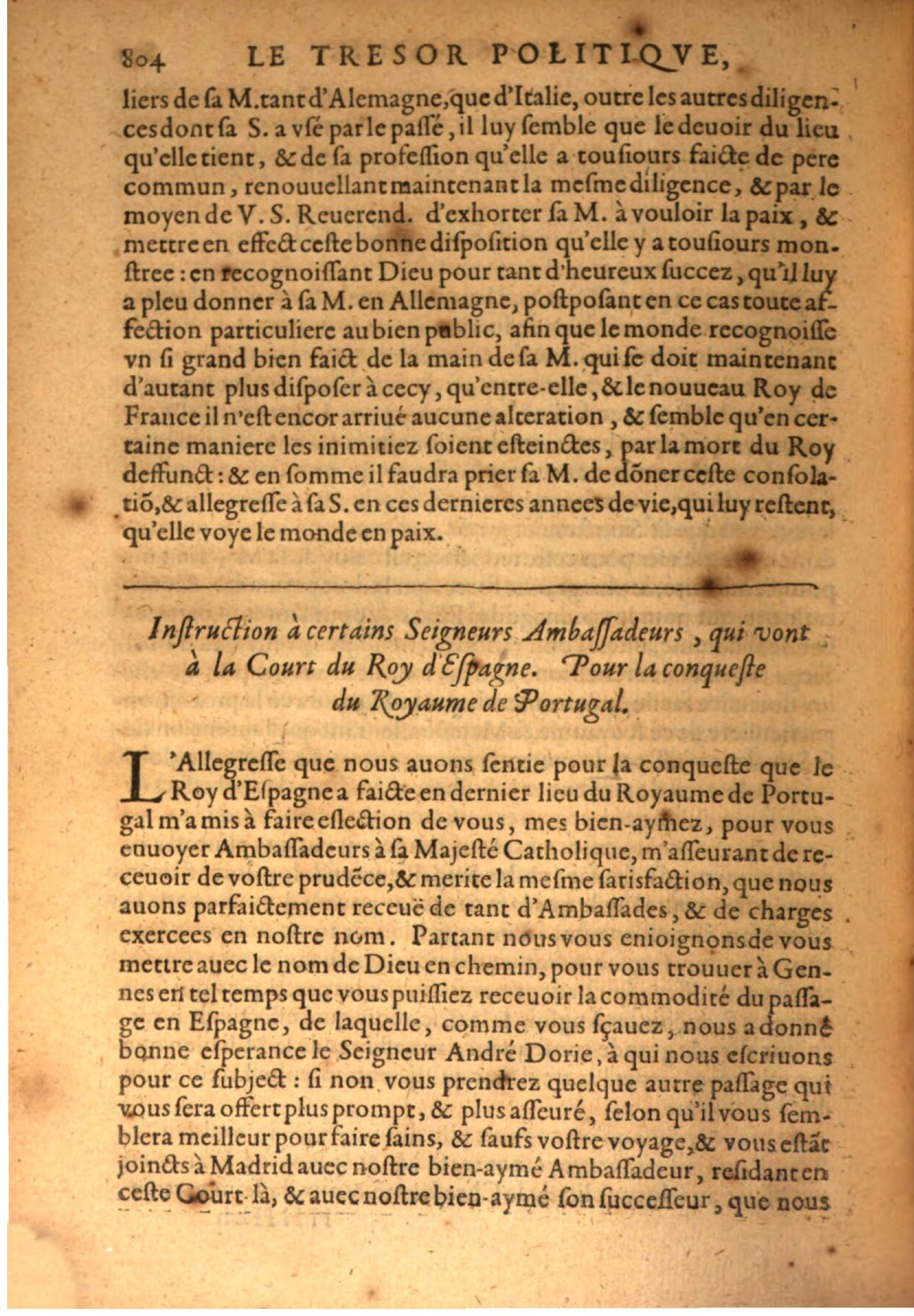 1608 - Pierre Chevalier - Trésor politique - BSB Munich