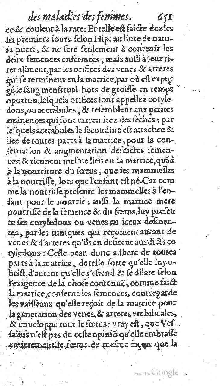 1585 - Jacques du Puis - Trésor des remèdes secrets pour les maladies des femmes - BnF