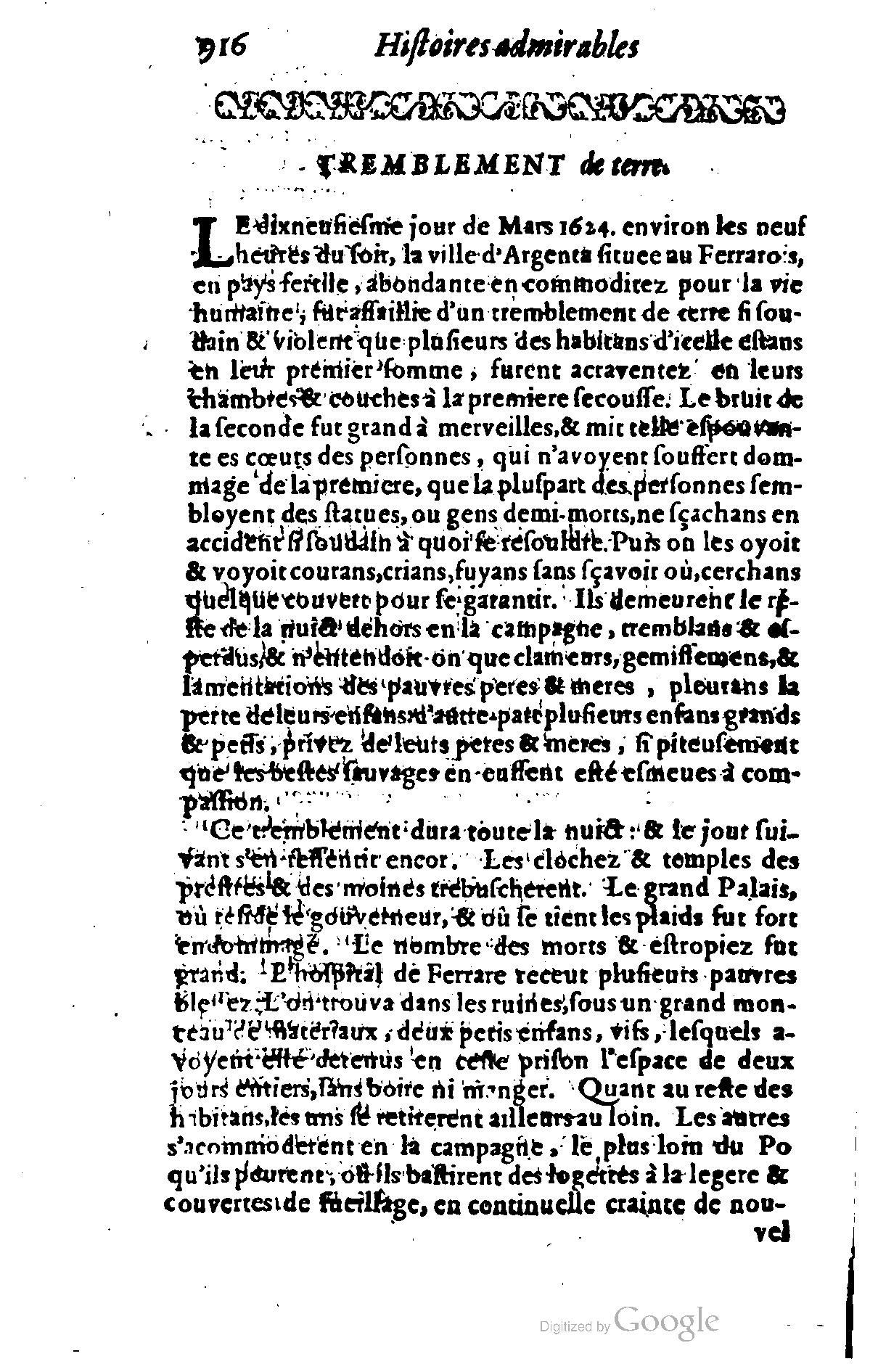 1628 - Jacques Crespin - Trésor d’histoires admirables et mémorables - BSB Munich