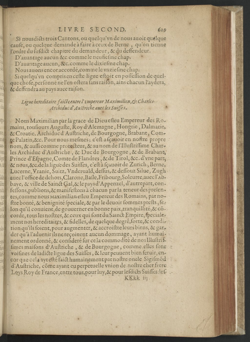 1608 - Nicolas Du Fossé - Trésor politique - BnF Tolbiac