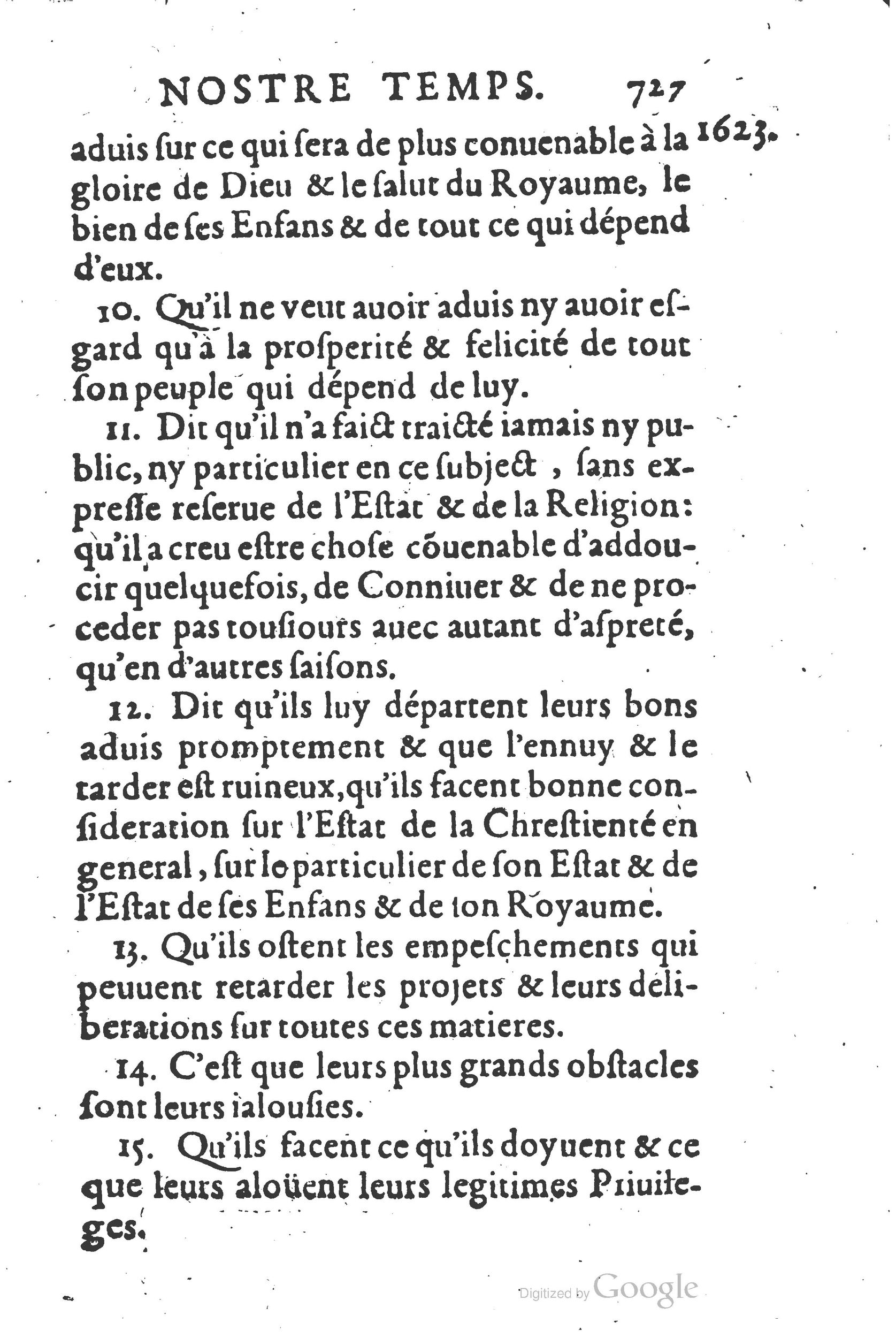 1626 - Joseph Bouillerot - Trésor de l’histoire générale de notre temps - BSB Munich
