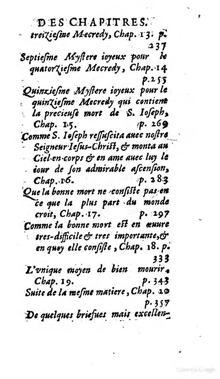 1646 - Jean Piot - Trésor inestimable de Saint-Joseph - BNC Rome