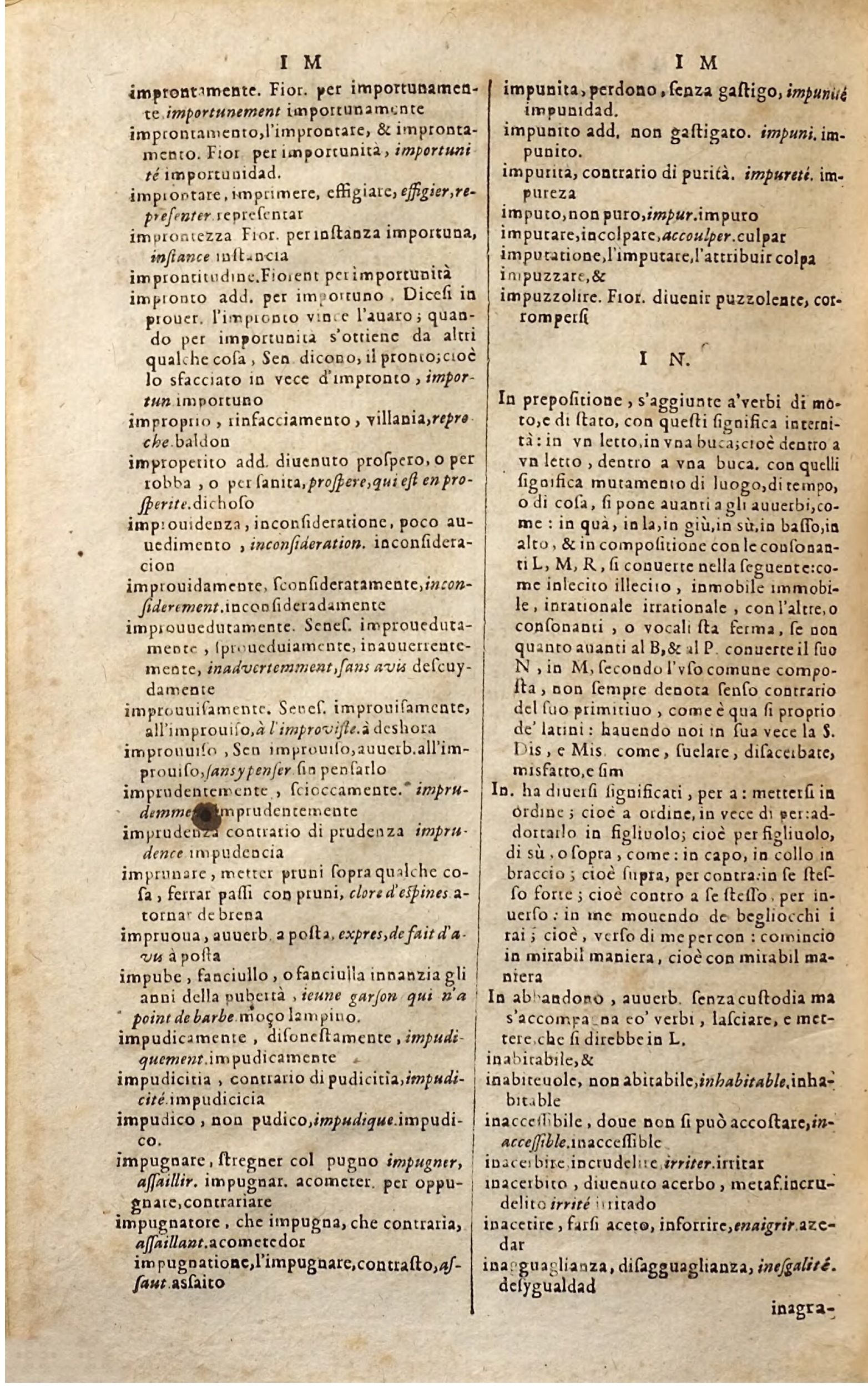 1627 - Jacques Crespin - Trésor des trois langues (Troisième partie) - Regensburg