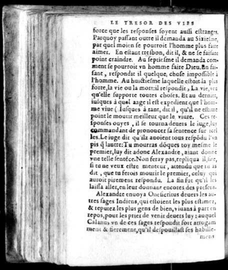 1574 - Benoît Rigaud - Trésor des vies de Plutarque - Avignon