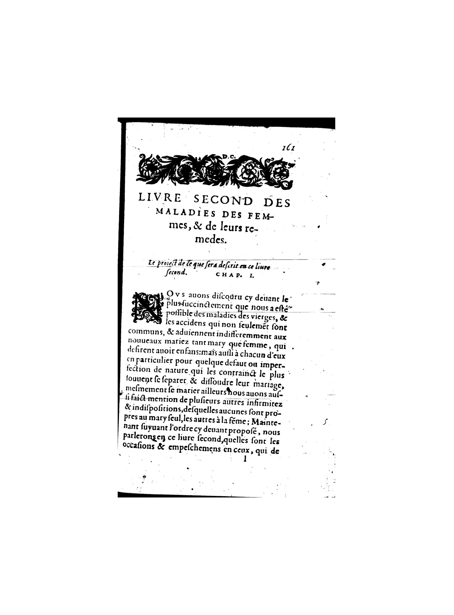 1587 - Jacques du Puis - Trésor des remèdes secrets pour les maladies des femmes - BnF