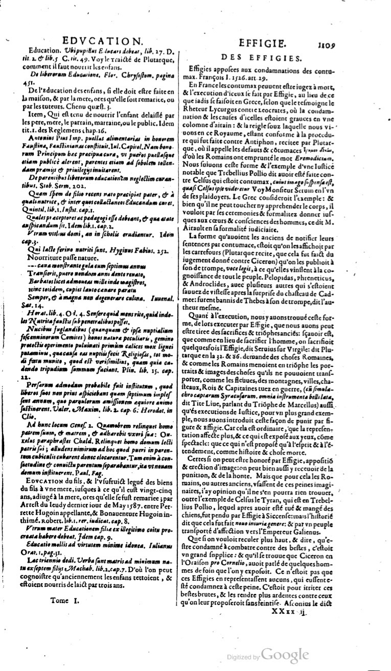 1629 - Veuve Nicolas Buon - Trésor du droit français (21754 T. 1) - BM Lyon