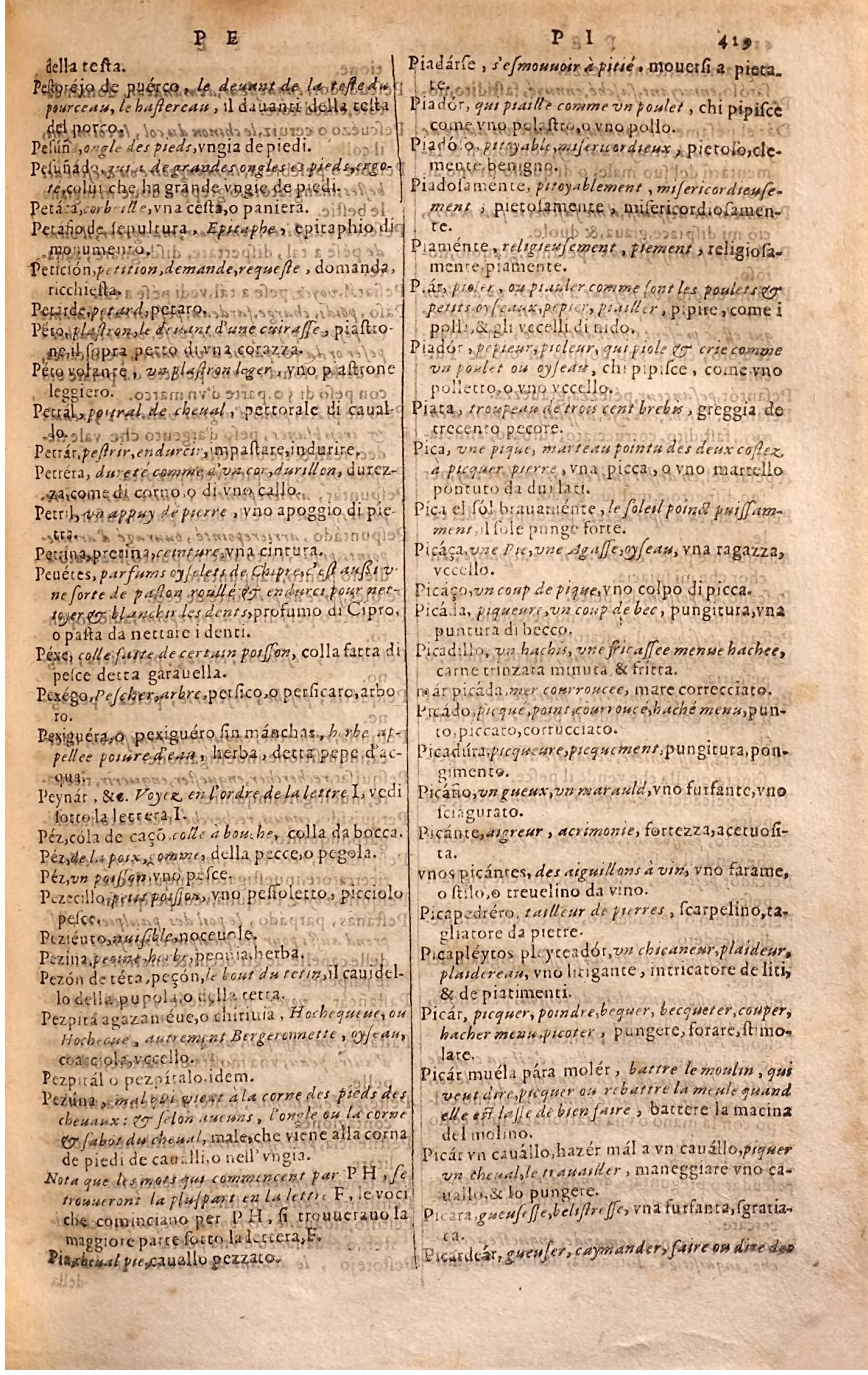 1627 - Jacques Crespin - Trésor des trois langues - Regensburg