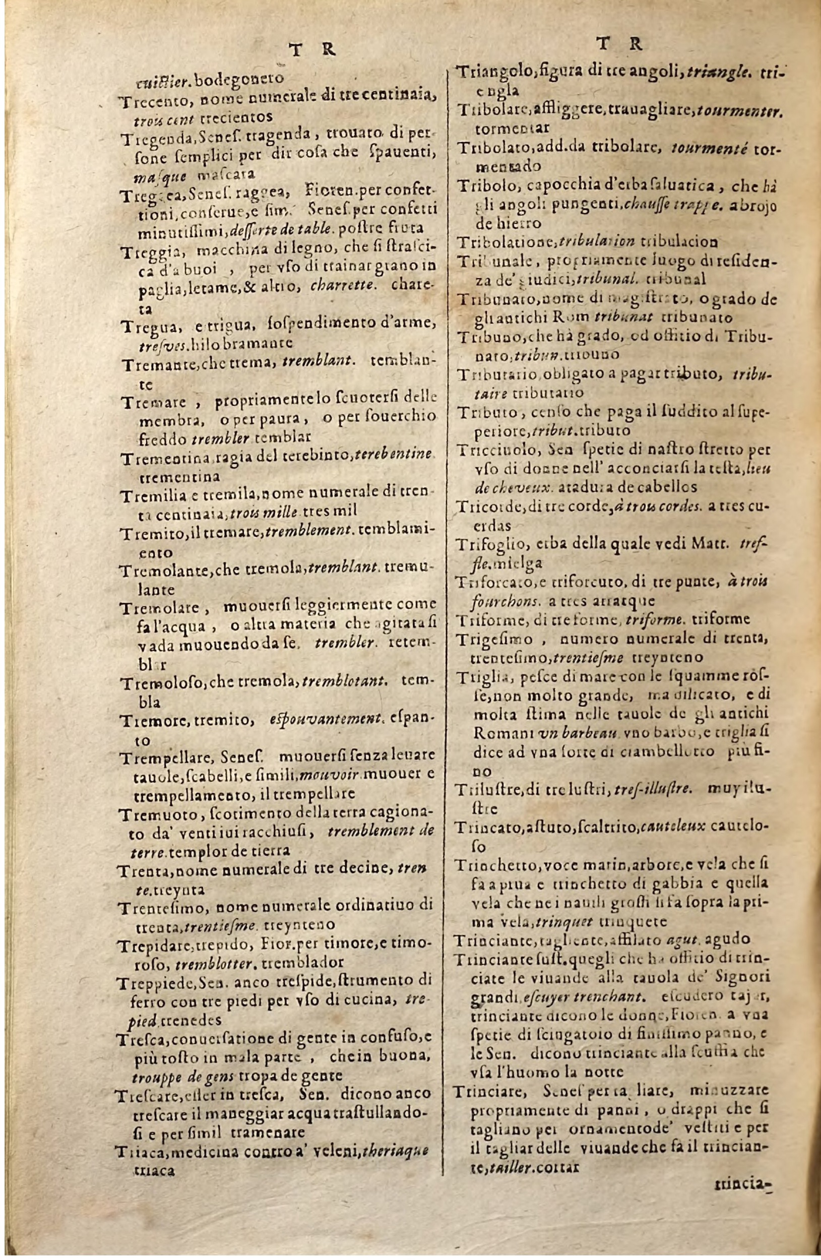 1627 - Jacques Crespin - Trésor des trois langues (Troisième partie) - Regensburg
