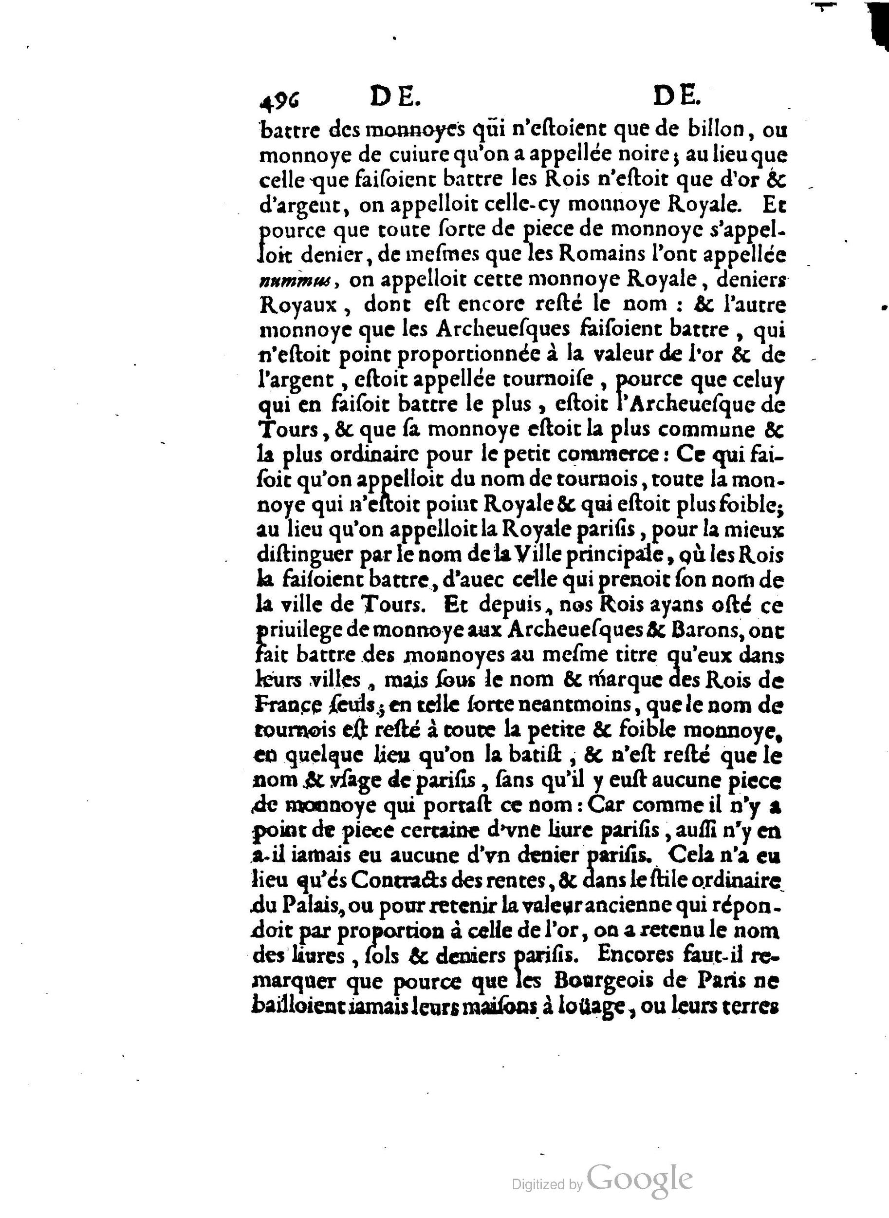 1655 - Augustin Courbé - Trésor de recherches et antiquités gauloises et françaises - BM Lyon