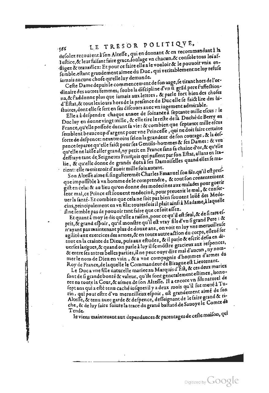 1611 - Pierre Chevalier - Trésor politique - UGent
