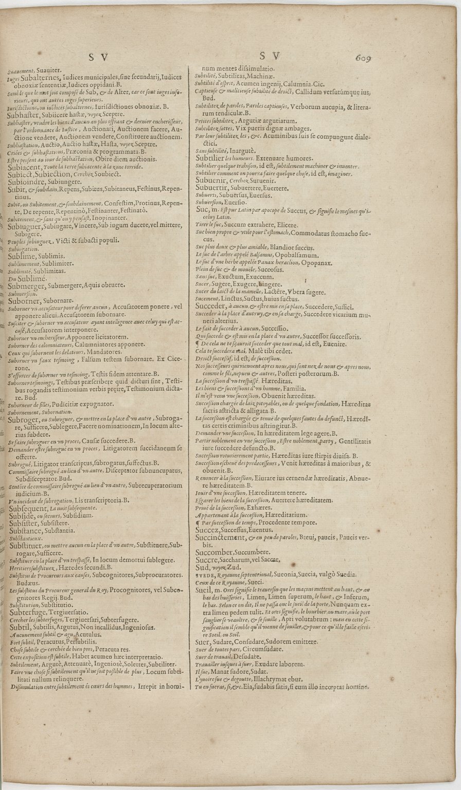 1606 - David Douceur - Trésor de la langue française - BnF 1606 - David Douceur - Trésor de la langue française - BnF