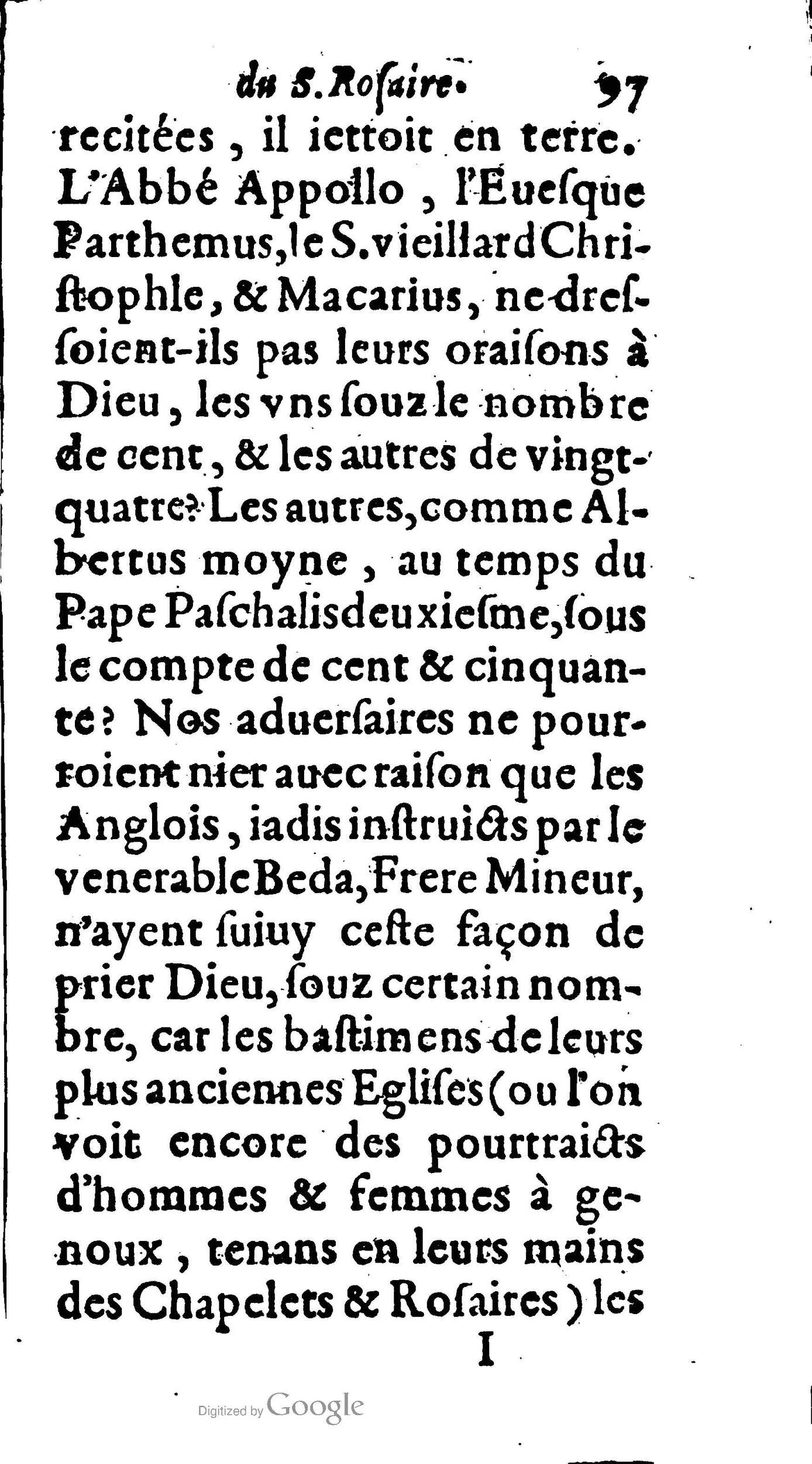 1604 - Jean Le Bouc - Trésor des indulgences du Saint Rosaire - BM Lyon 1604 - Jean Le Bouc - Trésor des indulgences du Saint Rosaire - BM Lyon