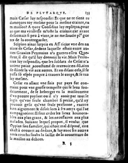 1574 - Benoît Rigaud - Trésor des vies de Plutarque - Avignon