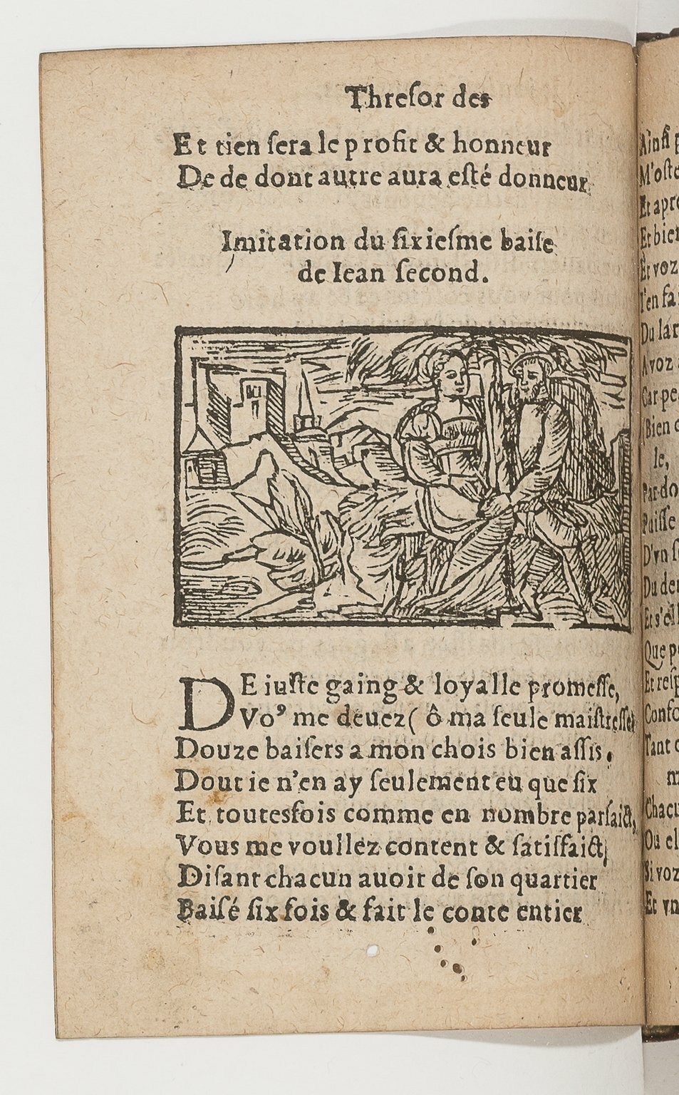 1568c. - Veuve Jean Bonfons - Trésor des joyeuses inventions du parangon de poésies - BnF Arsenal