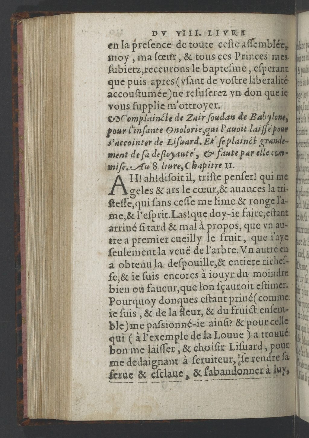 1564 - Vincent Norment et Jeanne Bruneau - Trésor des Amadis - BnF