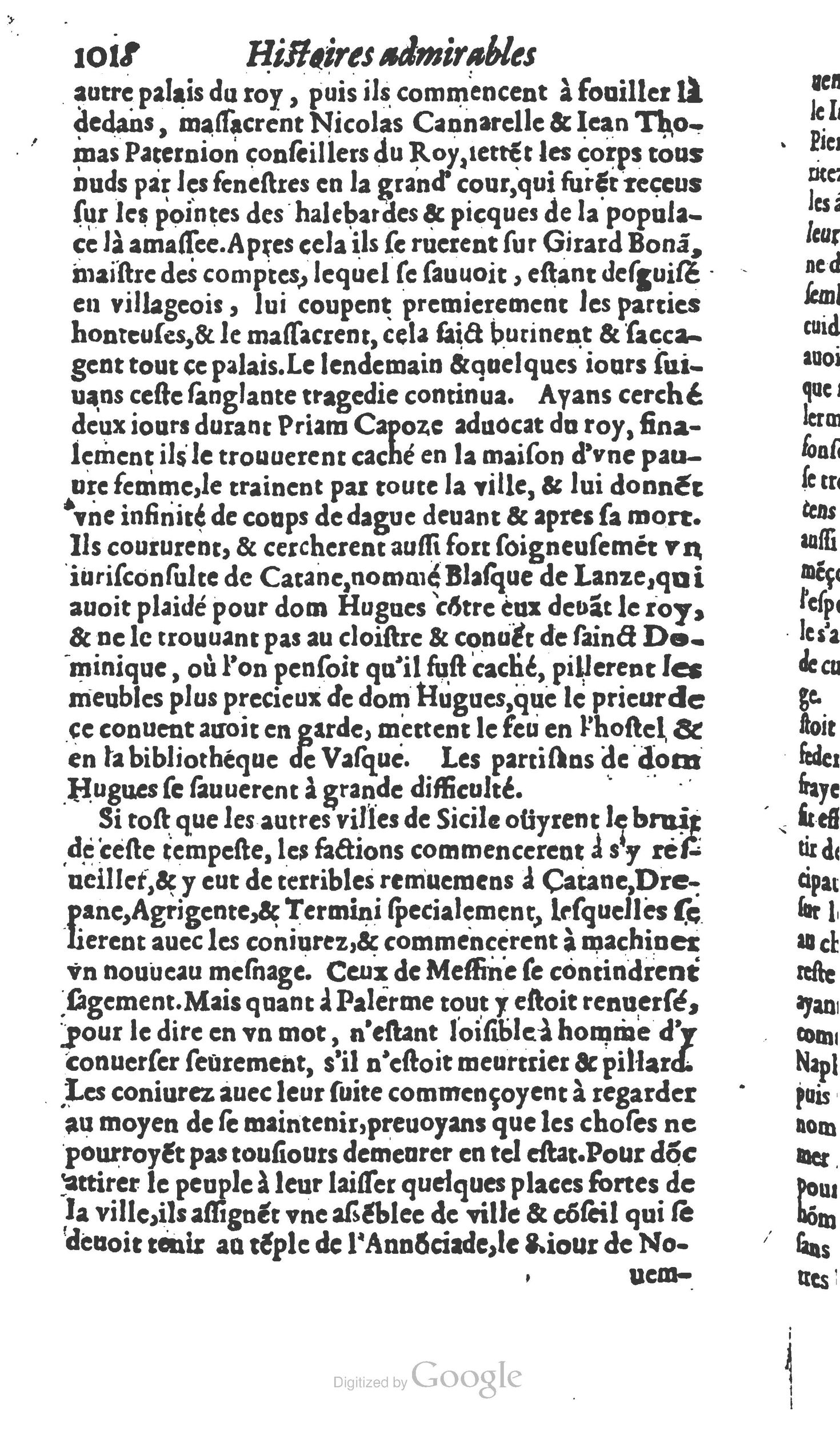 1610 - Paul Marceau - Trésor d’histoires admirables et mémorables - Princeton 1610 - Paul Marceau - Trésor d’histoires admirables et mémorables - Princeton