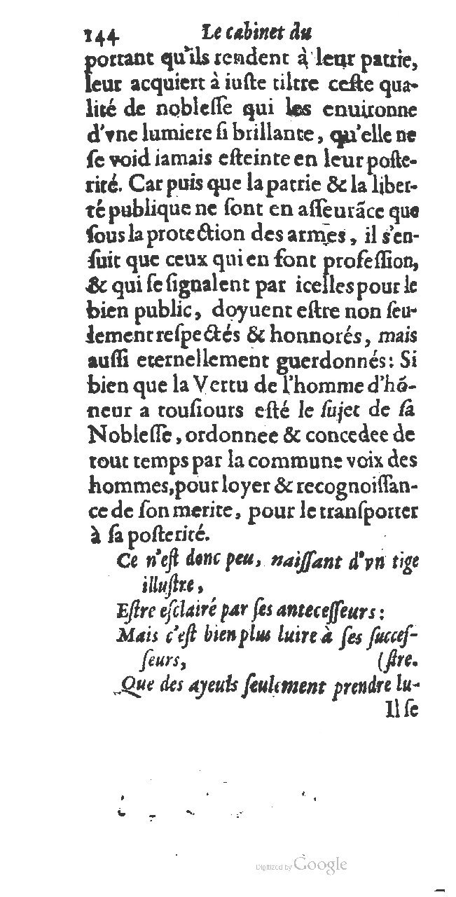 1615 - François Le Fèvre - Cabinet du vrai trésor - BCU Lausanne
