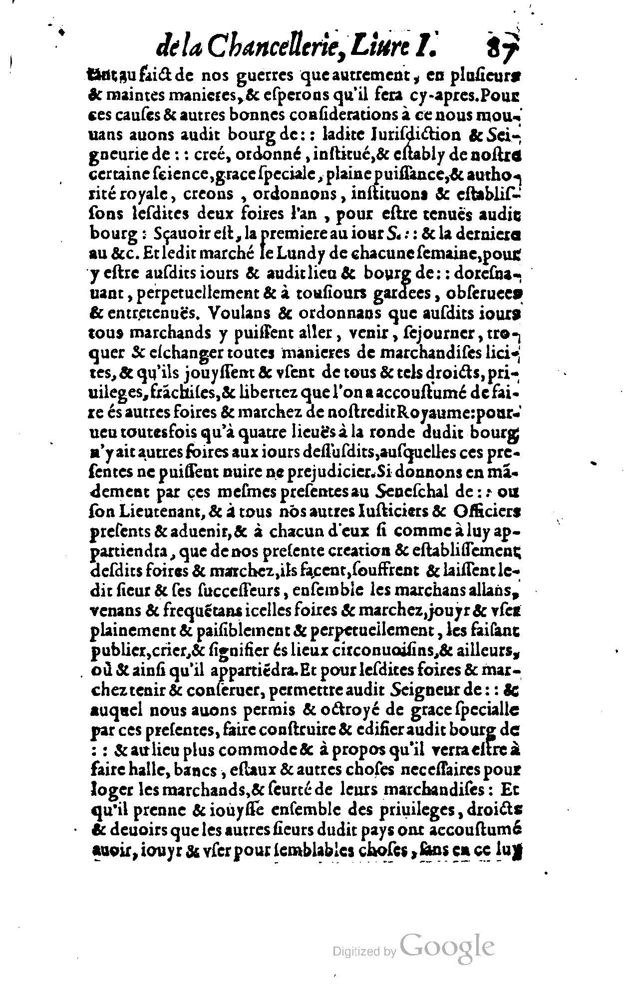 1614 - Jean Richer - Trésor du nouveau style et protocole de la chancellerie de France - BSB Munich